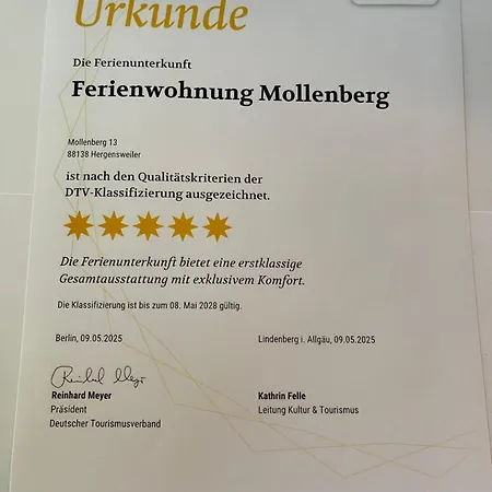 Mollenberg Apartman *
